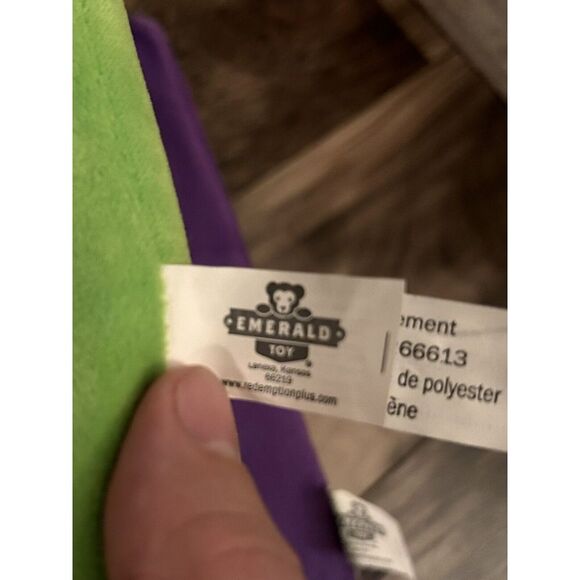 LOT MINECRAFT BLOCK GREEN AND PURPLE PLUSH Soft Stuffed Animal - Picture 3 of 4